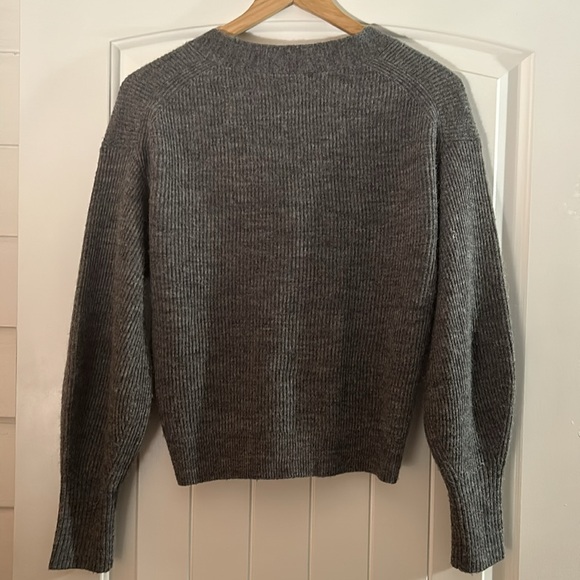 Quince Baby Alpaca-Wool Cropped Cardigan - Picture 4 of 6